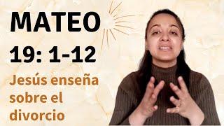 Mateo 19: 1-12 (Jesús enseña sobre el divorcio) - Kateryna Karreras