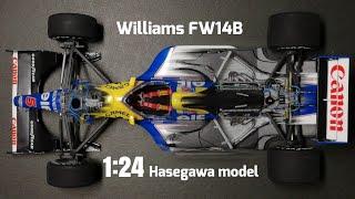[Full build] Williams Renault FW14B production 1/24 size Hasegawa model