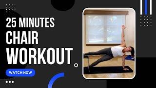 Intense Bodyweight Workout Using a Chair with Mel and Abstract Fitness with Mel and Abstract Fitness