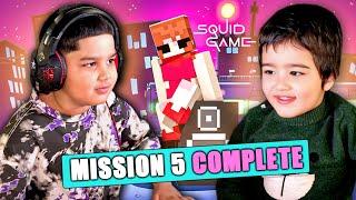 Mission 5 Complete | Glass Bridge | SQUID GAME | Chiku Gaming | ZAID MALIK