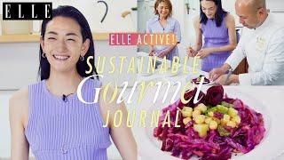 【SDGs】手料理！冨永愛がプラントベースサラダ作りに挑戦｜ELLE ACTIVE SUSTAINABLE GOURMET JOURNAL｜ELLE Japan