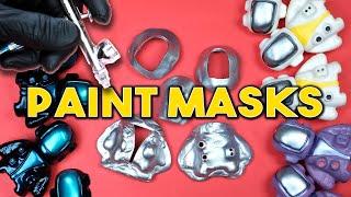 How to make your own PAINT MASKS!