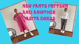 Another #casitadress and a new pants pattern review for you all this week