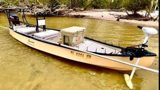 GHEENOE CLASSIC Boat Review and Walk Through (25hp Mercury)