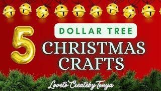 Creative Dollar Tree Christmas Crafts/Budget-Friendly Holiday DIYs