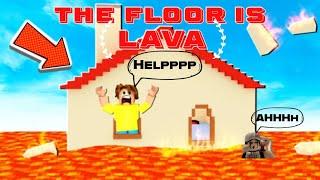 Playing The Floor is Lava! | Ft. @iTraticalR | ROBLOX