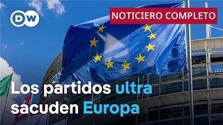 DW Noticias del 9 de junio: Ultraderecha muestra fuerza en elecciones europeas [Noticiero completo]