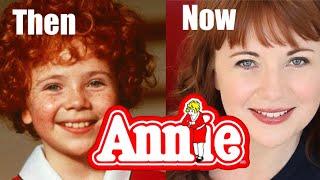 ANNIE (1982) CAST  THEN & NOW & AGE 2020