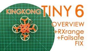 Kingkong Tiny6 Advanced pack - Overview & Quick Fix (rxrange and failsafe) - BEST FOR LESS