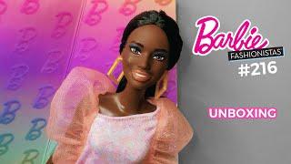 Barbie Fashionistas 216 - Unboxing + Skin Comparison | NEW WAVE 2023