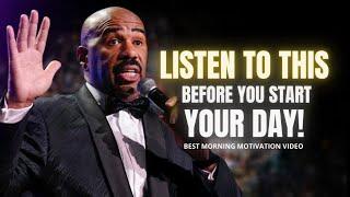 WAKE UP GRATEFUL EVERYDAY | 15 Minutes to Start Your Day Right! Steve Harvey Morning Motivation