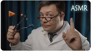 Russian ASMR - NEUROPATHOLOGIST WILL EXAMINE and CHECK THE CRANIAL NERVES - ASMR Role Play