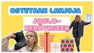 Ostetaan lahjoja joulukeräykseen