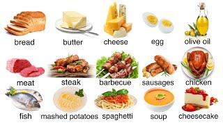 food / English vocabulary / Learn with me