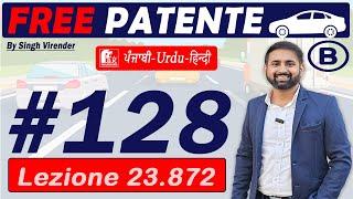 Patente B in Punjabi 2023-2024 Free | Episode 128 Lecture 23.872,873,924,925