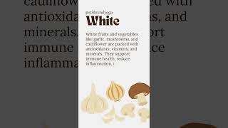 White veggies, big benefits! Boost immunity, heart health, and more.   #shorts