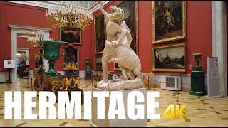 Hermitage Museum walking tour 4k 60fps - Saint Petersburg, Russia