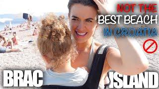 BEST ISLAND IN CROATIA? | Ferry to Brač Island, Croatia