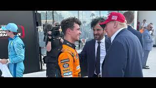 Crowd Goes Wild As President Trump Attends Formula One Miami Grand Prix