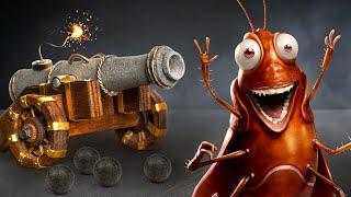 Yo-Ho-Ho! Pirate Cannon Vs. Cockroaches & 7 More Amazing Crafts! ‍️🪳