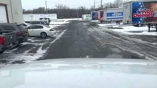 RODANDO CON ALGO DE NIEVE ️un día de un camionero en eeuu 