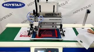 Non Woven bags screen printing machine#bags screen printer