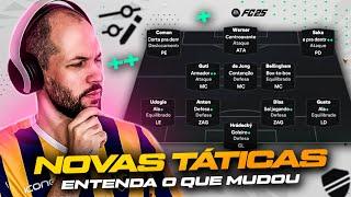 EA FC 25MUDOU TUDO NAS TÁTICAS! SAIBA COMO FUNCIONA AGORA!