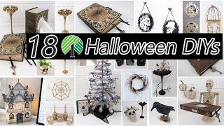 BEST DOLLAR TREE HALLOWEEN DIYS for you to try!