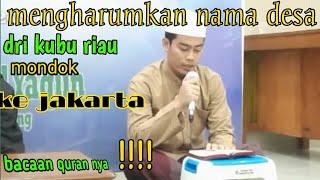 #hafis#quran....dari plosok desa ke jakarta...masyaallah...