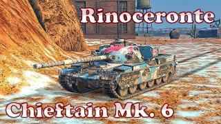 Chieftain Mk. 6, Rinoceronte - WoT Blitz UZ Gaming