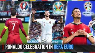 Ronaldo Celebration In UEFA Euro | 2016 - 2024 |