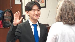 MCPS Moment: Arvin Kim - SMOB Swearing In Ceremony