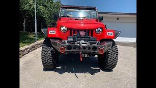 Jeep TJ wrangler off road M-Tech 4x4 custom bumper