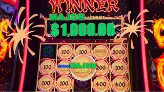 This strategy turned $30.00 of Freeplay into $1400.00!! #slots #casino #dragonlink #strategy #winner