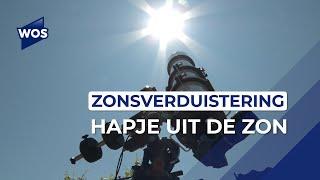 Nederland getrakteerd op zonsverduistering