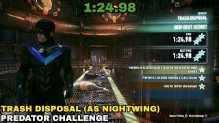 Batman: Arkham Knight - Trash Disposal (as Nightwing) - Predator Challenge