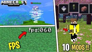 Top 10 Best Survival Mods For Your Minecraft PE 1.21!