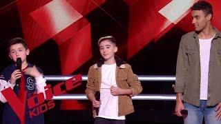 Maître Gims & Maluma - Hola Señorita | Maxime vs Tony vs Abdellah | The Voice Kids France...