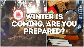 25 Items to get you Prepared for Winter | Basic Prepper Items for Everyone