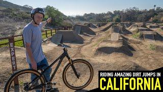 THE CALIFORNIA ROADTRIP BEGINS AT A DIRT JUMP PARADISE!!