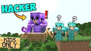 I Hacked into a KIDS ONLY Minecraft Server!