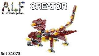 Lego Creator 31073 Mythical Creatures - Lego Speed Build Review