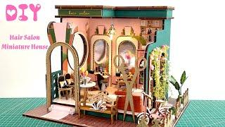 DIY Hair Salon miniature dollhouse