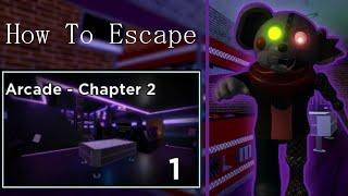 How To Escape Chapter 2 Arcade In Piggy: The Lost Book