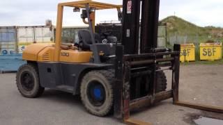 TCM 10 tonne - Diesel Forklift - Container handler