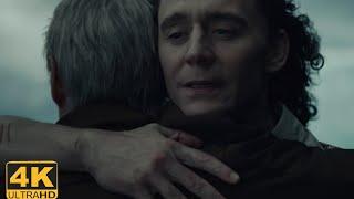 Loki Hugs Mobius Goodbye [4K] | Loki Episode 5 - Loki 1x05