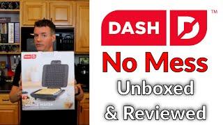 Dash No Mess Waffle Maker Review - Is this the waffle / chaffle maker of your dreams?