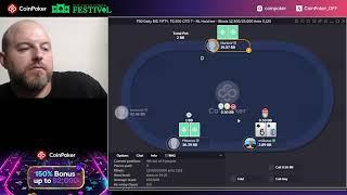 Milbutas playing CSOP MTTs on CoinPoker