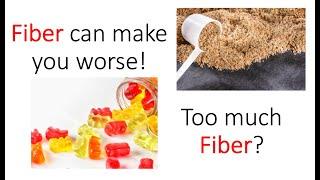 Fiber can be BAD for your hemorrhoids and anus!  Let me tell you why.