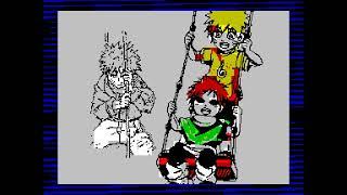 いきものがかり (Ikimono-gakari): Naruto - Blue Bird  (ZX Spectrum 1 bit beeper cover (Fuse Unfiltered))